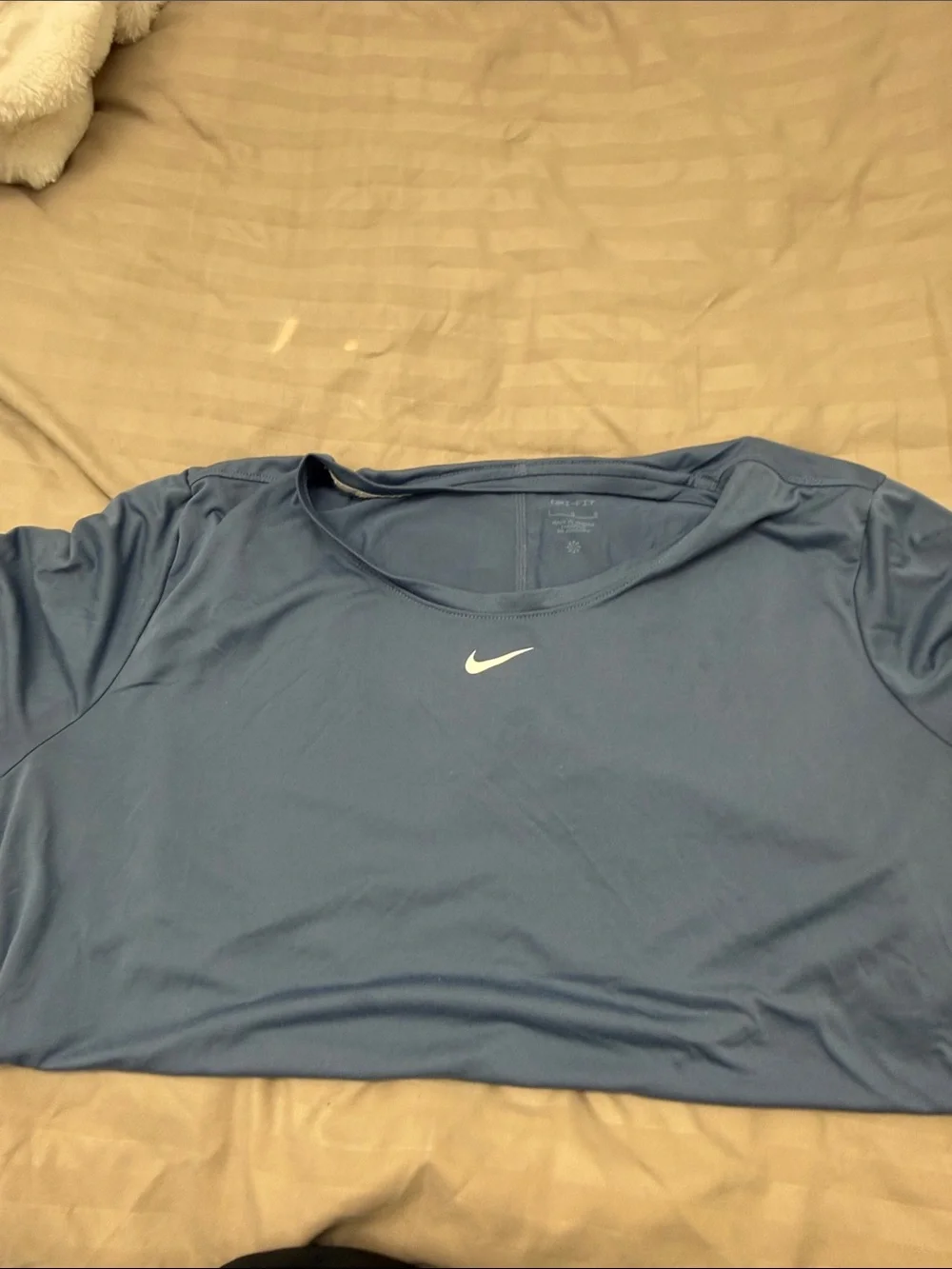 Nike Women’s Slate Blue Short Sleeve Dri-FIT Top